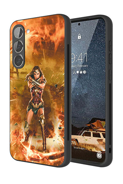 Tolwak غطاء حماية لهاتف سامسونج جالاكسي S23 5G - وندر وومن