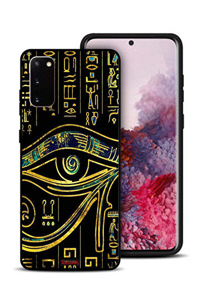 Tolwak غطاء حماية لهاتف Samsung Galaxy S20 مع رسمة عين