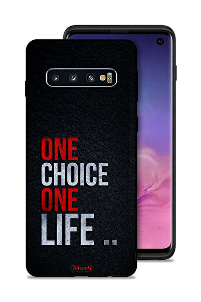 Tolwak غطاء حماية لهاتف سامسونج جالكسي S10 - اختيار واحد، حياة واحدة