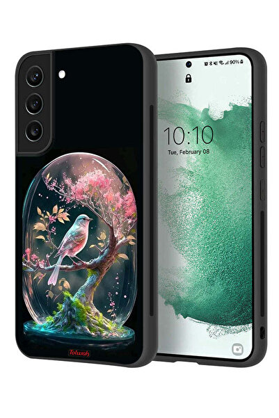 Tolwak غطاء حماية لهاتف سامسونج جالاكسي S22 بلس 5G بتصميم طائر في جرة