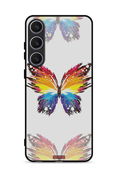 Tolwak غطاء حماية لهاتف سامسونج جالاكسي S24 5G، تصميم فني رقمي، خلفية بسيطة، ...