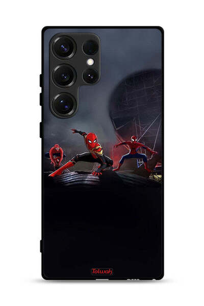 Tolwak غطاء حماية لهاتف سامسونج جالكسي S25 ألترا بثلاثة عناكب