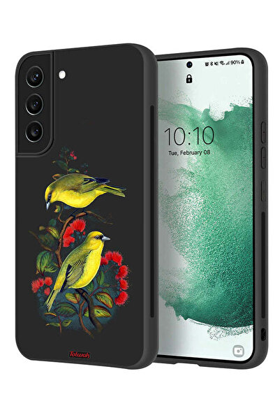 Tolwak غطاء حماية لهاتف سامسونج جالاكسي S22 بلس 5G بنقشة طيور