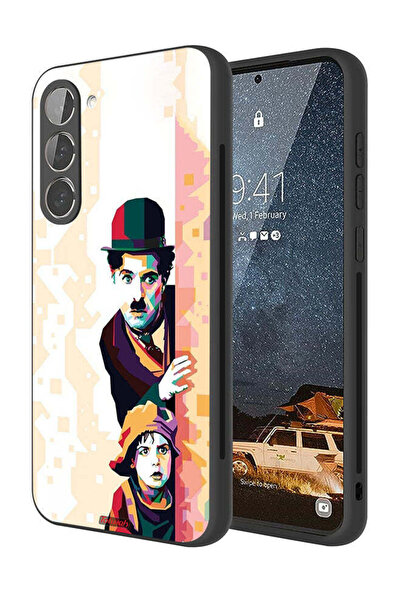 Tolwak غطاء حماية لهاتف سامسونج جالاكسي S23 بلس 5G من تشارلي