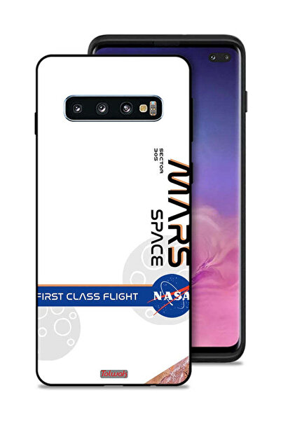Tolwak غطاء حماية لهاتف سامسونج جالاكسي S10 بلس - رحلة الدرجة الأولى المريخية