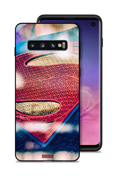 Tolwak غطاء حماية لهاتف Samsung Galaxy S10 بشعار سوبرمان