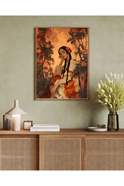 woodhomeworks Tek Parça Salon Ofis Dekor Tablo Ttk