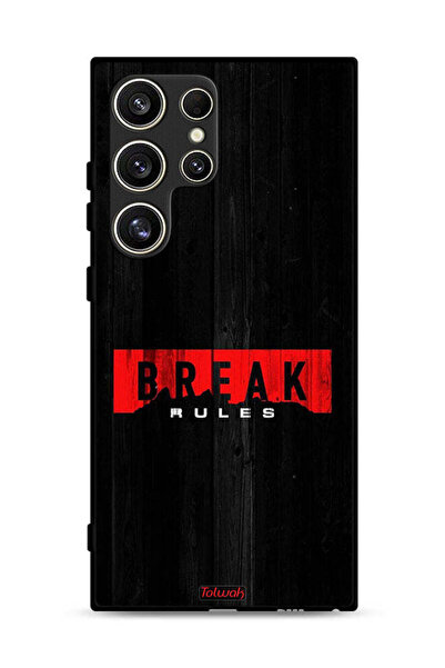 Tolwak غطاء حماية لهاتف Samsung Galaxy S24 Ultra 5G - كسر القواعد
