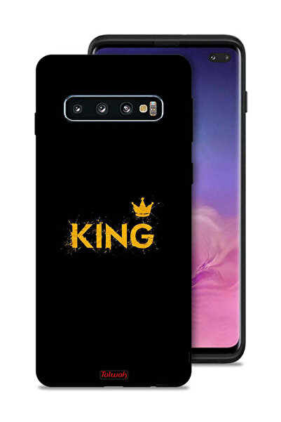 Tolwak غطاء حماية لهاتف سامسونج جالاكسي S10 بلس - كينج