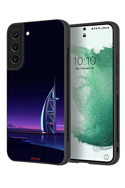 Tolwak غطاء حماية لهاتف سامسونج جالاكسي S22 بلس 5G - فن برج العرب الرقمي