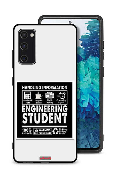 Tolwak غطاء حماية لهاتف سامسونج جالكسي S20 FE، ملصق طالب هندسة