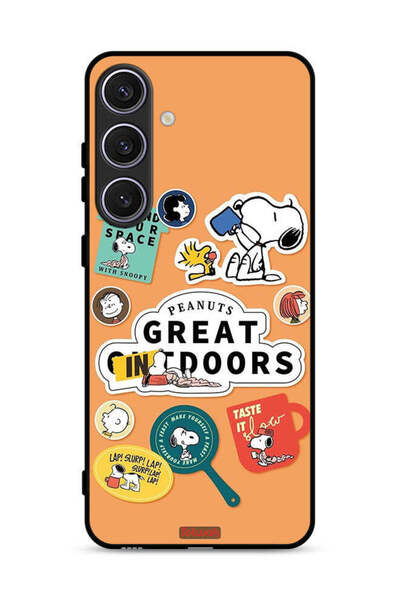 Tolwak غطاء حماية لهاتف سامسونج جالاكسي S24 بلس 5G بملصقات الفول السوداني