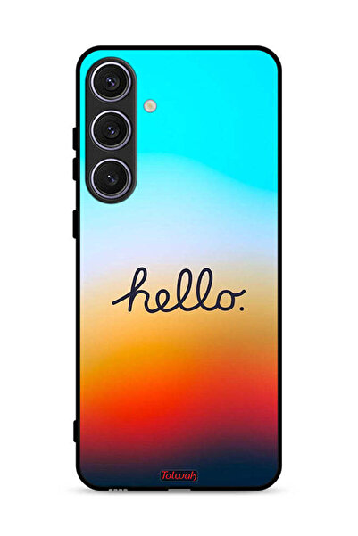 Tolwak غطاء حماية لهاتف سامسونج جالكسي S24 بلس 5G - مرحباً