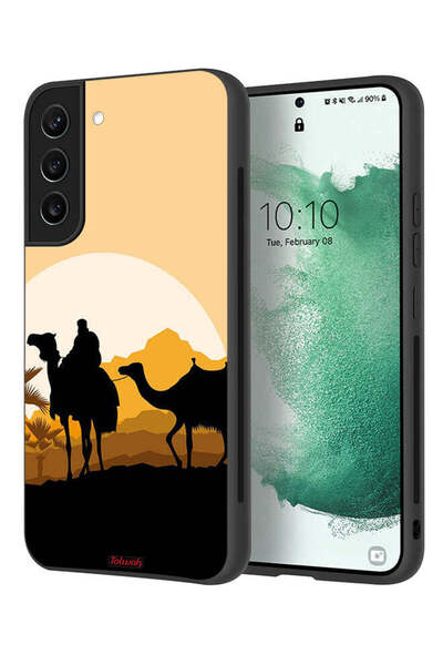 Tolwak غطاء حماية لهاتف سامسونج جالاكسي S21 بلس 5G برسومات جمال في الصحراء