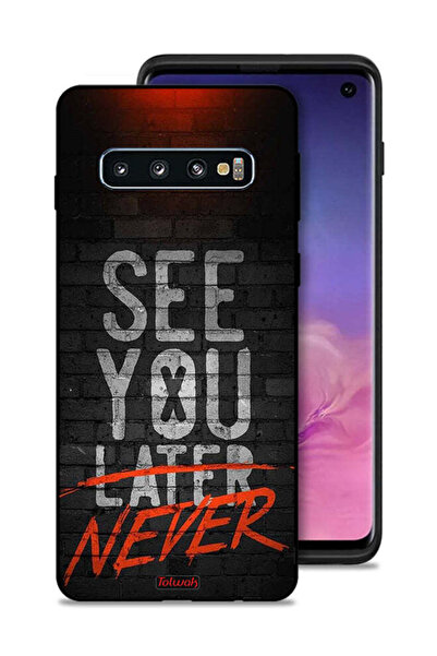Tolwak غطاء حماية لهاتف Samsung Galaxy S10 - لن تراه أبدًا