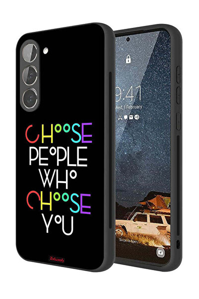 Tolwak غطاء حماية لهاتف سامسونج جالكسي S23 بلس 5G اختر الأشخاص الذين يختارونك