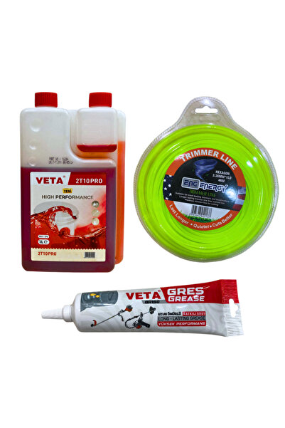 Veta AKSESUAR SETİ 3'LÜ - VETA GRES + VETA 2T YAĞ + ENG ENERGY MİSİNA