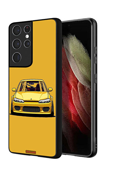 Tolwak Samsung Galaxy S21 Ultra 5G Protective Case Cover Car Art