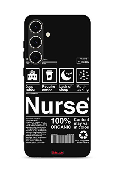 Tolwak غطاء حماية لهاتف سامسونج جالاكسي M56 5G، ملصق ممرضة