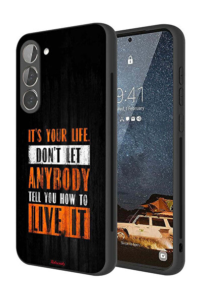 Tolwak غطاء حماية لهاتف Samsung Galaxy S23 Plus 5G Its Your Life