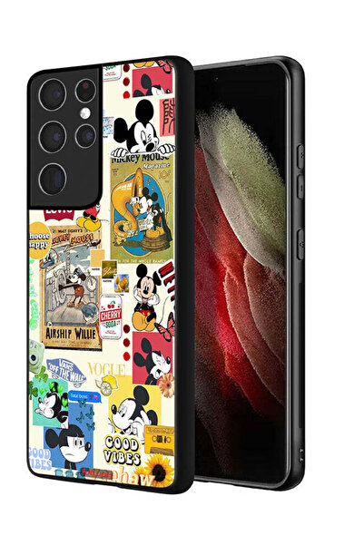 Tolwak Samsung Galaxy S21 Ultra 5G Protective Case Cover Chose Happy And Stic...