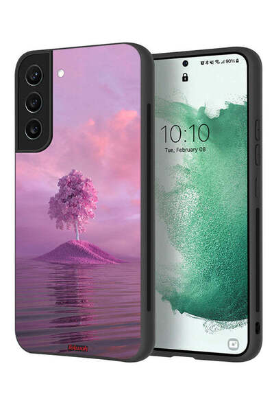 Tolwak غطاء حماية لهاتف سامسونج جالاكسي S21 بلس 5G - شجرة - Unsplash