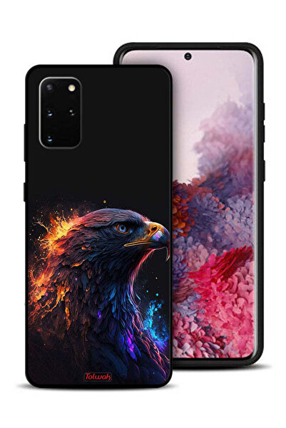 Tolwak غطاء حماية لهاتف سامسونج جالكسي S20 بلس بتصميم فن النسر