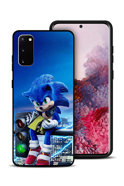 Tolwak غطاء حماية لهاتف سامسونج جالكسي S20 بطبعة سونيك ريدينج