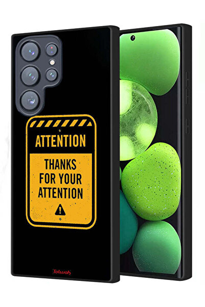 Tolwak غطاء حماية لهاتف Samsung Galaxy S22 Ultra 5G شكرًا على الاهتمام