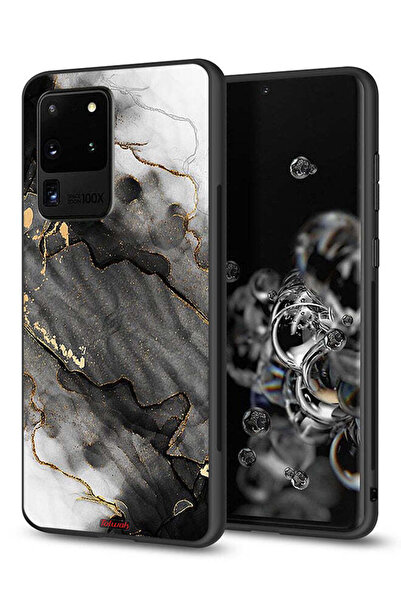 Tolwak غطاء حماية لامع من الرخام لهاتف سامسونج جالكسي S20 ألترا