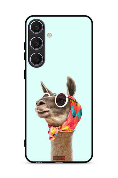 Tolwak غطاء حماية لهاتف سامسونج جالكسي S25 بتصميم جمل لطيف وأنيق