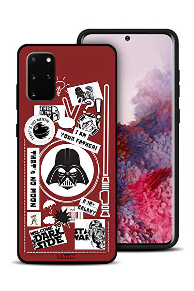 Tolwak غطاء حماية لهاتف Samsung Galaxy S20 Plus ملصق Welcome To The Dark Side