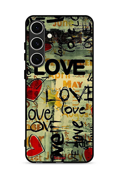 Tolwak Samsung Galaxy M56 5G Protective Case Cover Love Tags