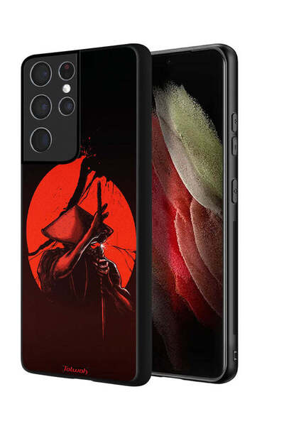 Tolwak غطاء حماية لهاتف سامسونج جالاكسي S21 ألترا 5G، محارب السيف