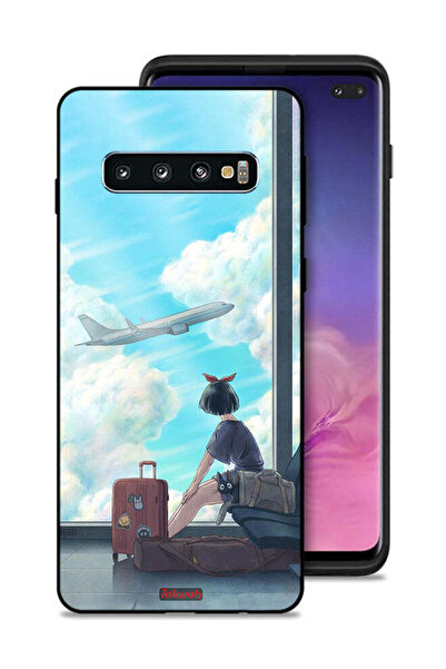 Tolwak غطاء حماية لهاتف Samsung Galaxy S10 Plus بتصميم فن السفر