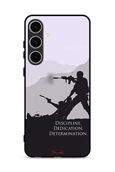 Tolwak غطاء حماية لهاتف سامسونج جالاكسي A56 5G بتصميم "الانضباط والتفاني والت...