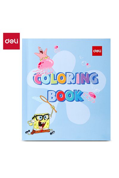 Deli EN054 Painting Book Assorted – Ideal for Kids, Learning, and Fun Activities