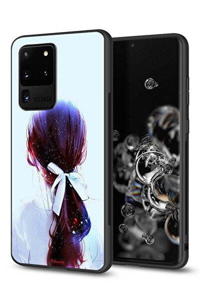 Tolwak غطاء حماية لهاتف سامسونج جالكسي S20 ألترا بتصميم ربطة شعر مع رباط شعر ...