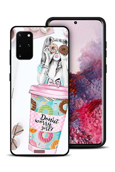 Tolwak غطاء حماية لهاتف سامسونج جالكسي S20 بلس - فتاة دونات ووري