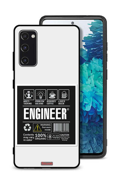 Tolwak غطاء حماية لهاتف سامسونج جالكسي S20 FE، ملصق مهندس