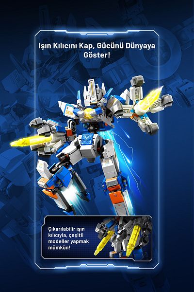 Sembo Block Lightsword Titan Death Warrior Building Block Set