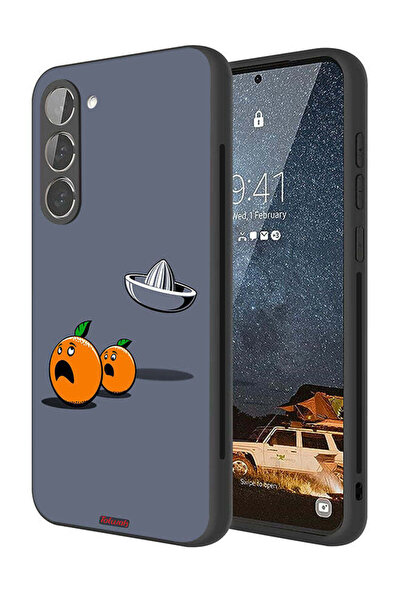 Tolwak غطاء حماية لهاتف سامسونج جالكسي S23 5G بتصميم فني رقمي بسيط وفكاهي