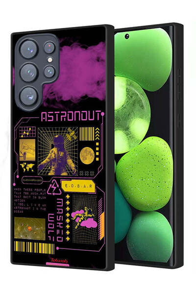 Tolwak Samsung Galaxy S23 Ultra 5G Protective Case Cover Astronaut Sticker