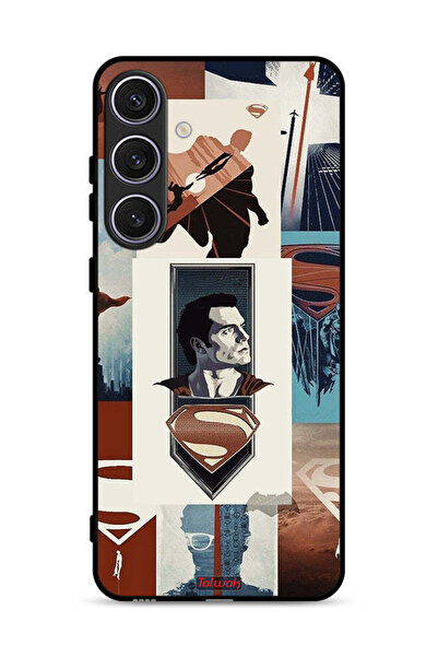 Tolwak غطاء حماية لهاتف سامسونج جالاكسي S25 بلس برسومات سوبرمان