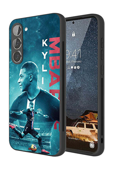 Tolwak غطاء حماية لهاتف سامسونج جالاكسي S23 بلس 5G، ملصق مبابي