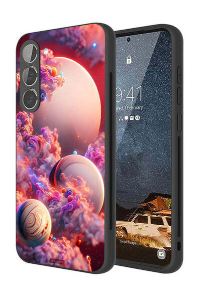 Tolwak غطاء حماية لهاتف سامسونج جالاكسي S23 بلس 5G بتصميم غيوم وفن تجريدي