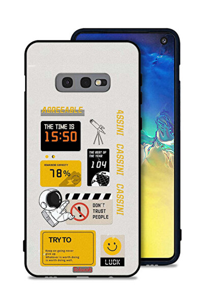 Tolwak غطاء حماية لهاتف سامسونج جالكسي S10e - لا تثق بالناس