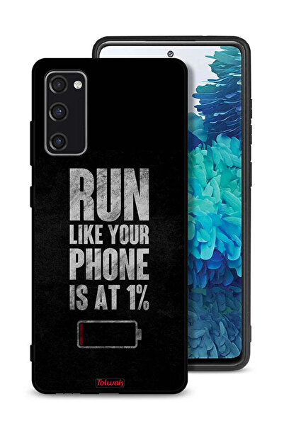 Tolwak غطاء حماية لهاتف Samsung Galaxy S20 FE، اركض كما لو كان هاتفك يعمل بنس...