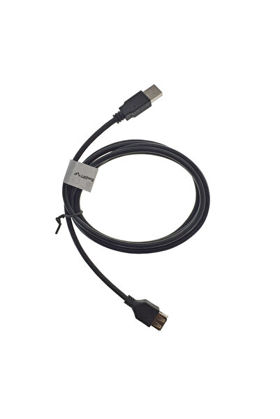Lanberg cable, USB 2.0, AM/AF, 1.8, Black