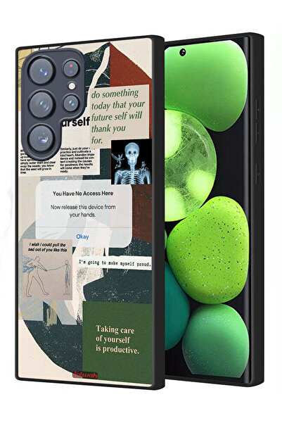 Tolwak Samsung Galaxy S22 Ultra 5G Protective Case Cover Allow Yourself To Grow
